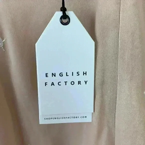 🆕nwt English Factory slip dress size M - Picture 10 of 11